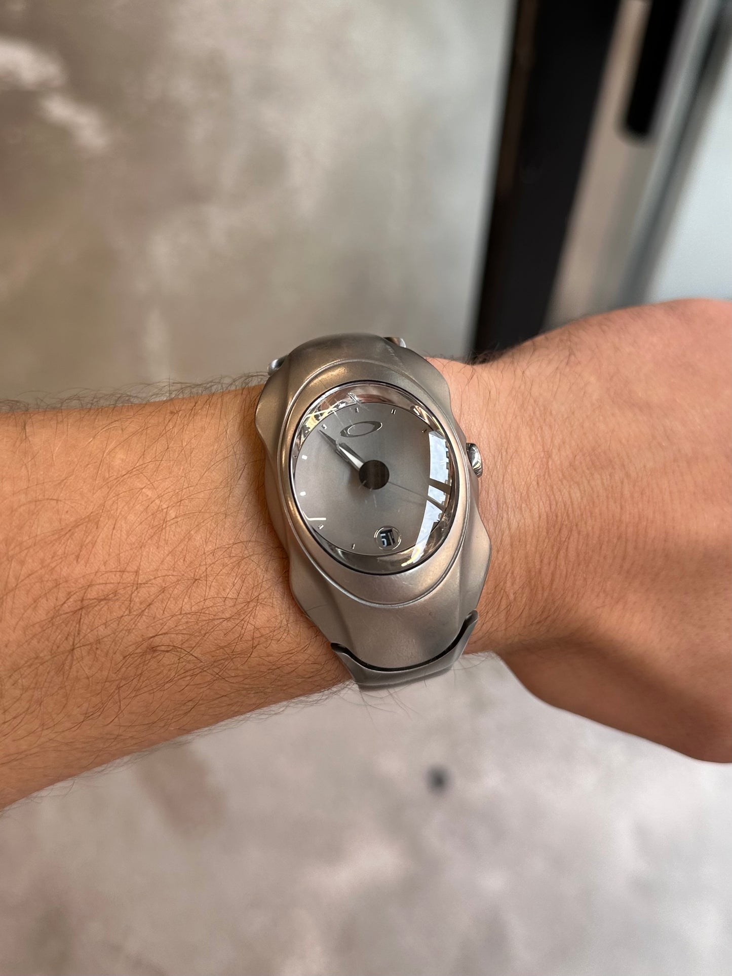90s Oakley Timebomb SI Titanium Watch