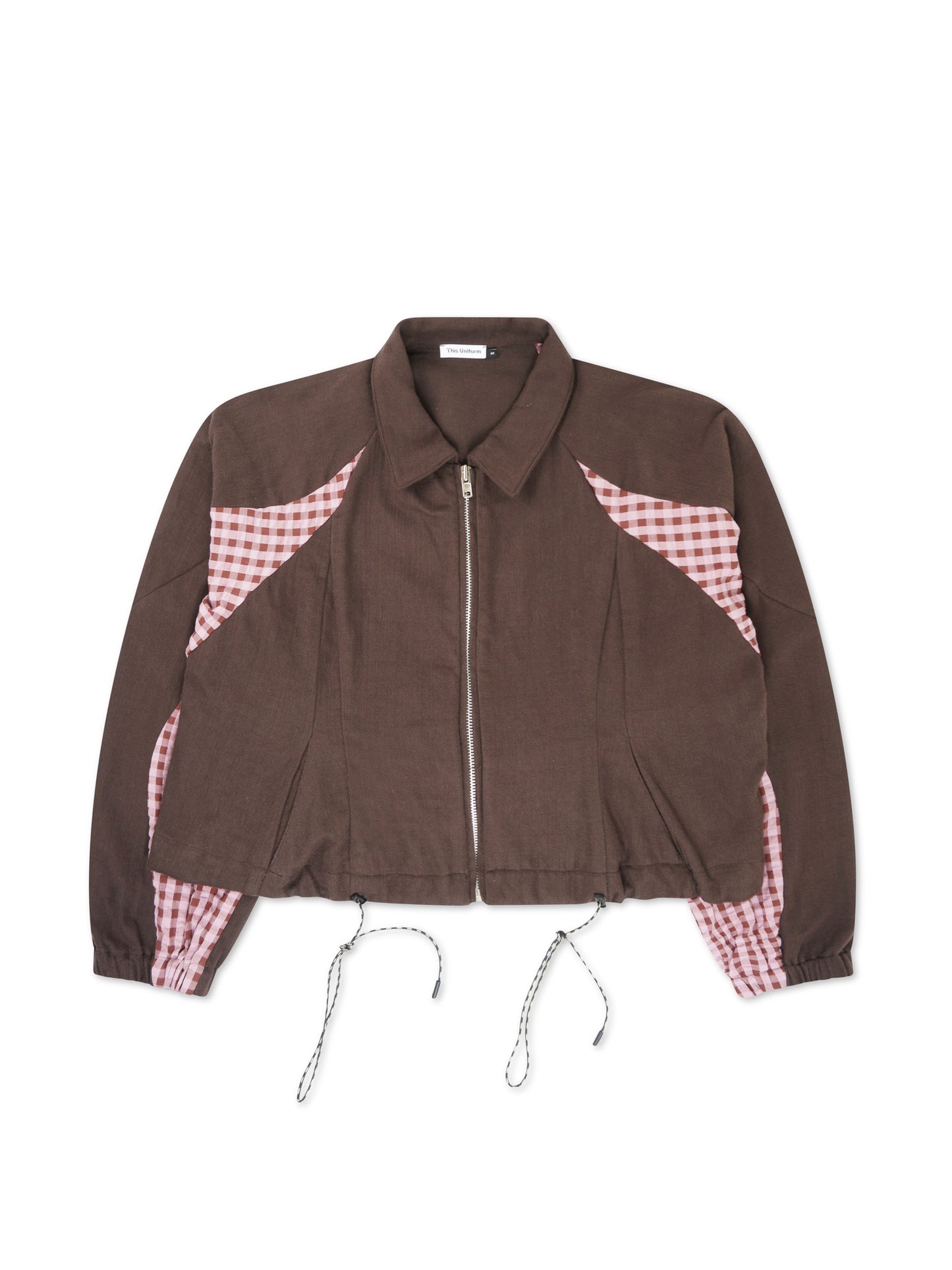 This Uniform Flower Jacket Brushed Brown
