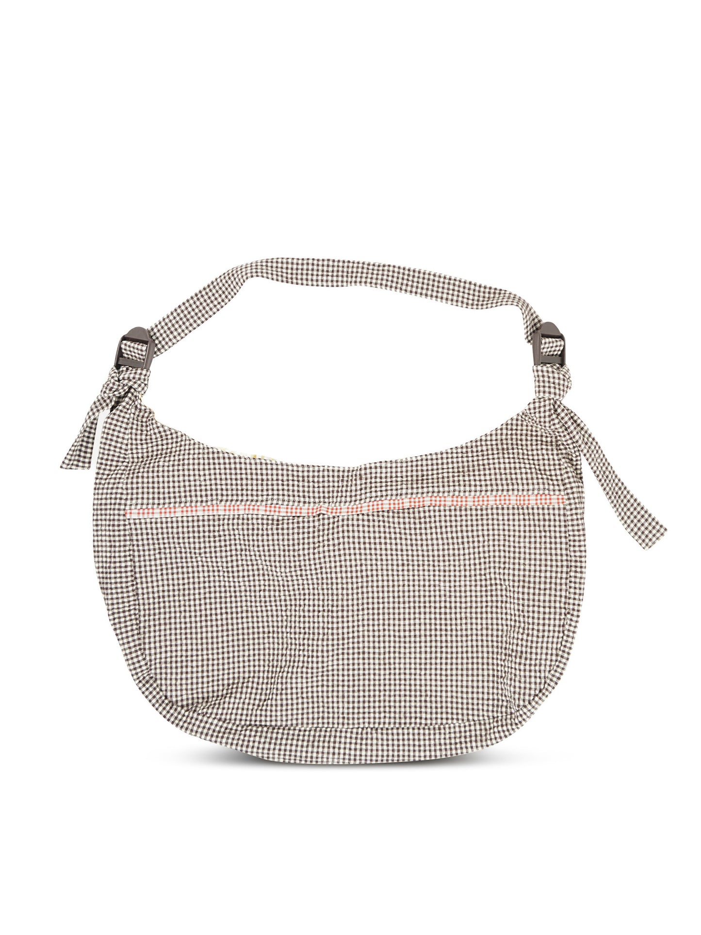 This Uniform Large Sling Bag Checkered