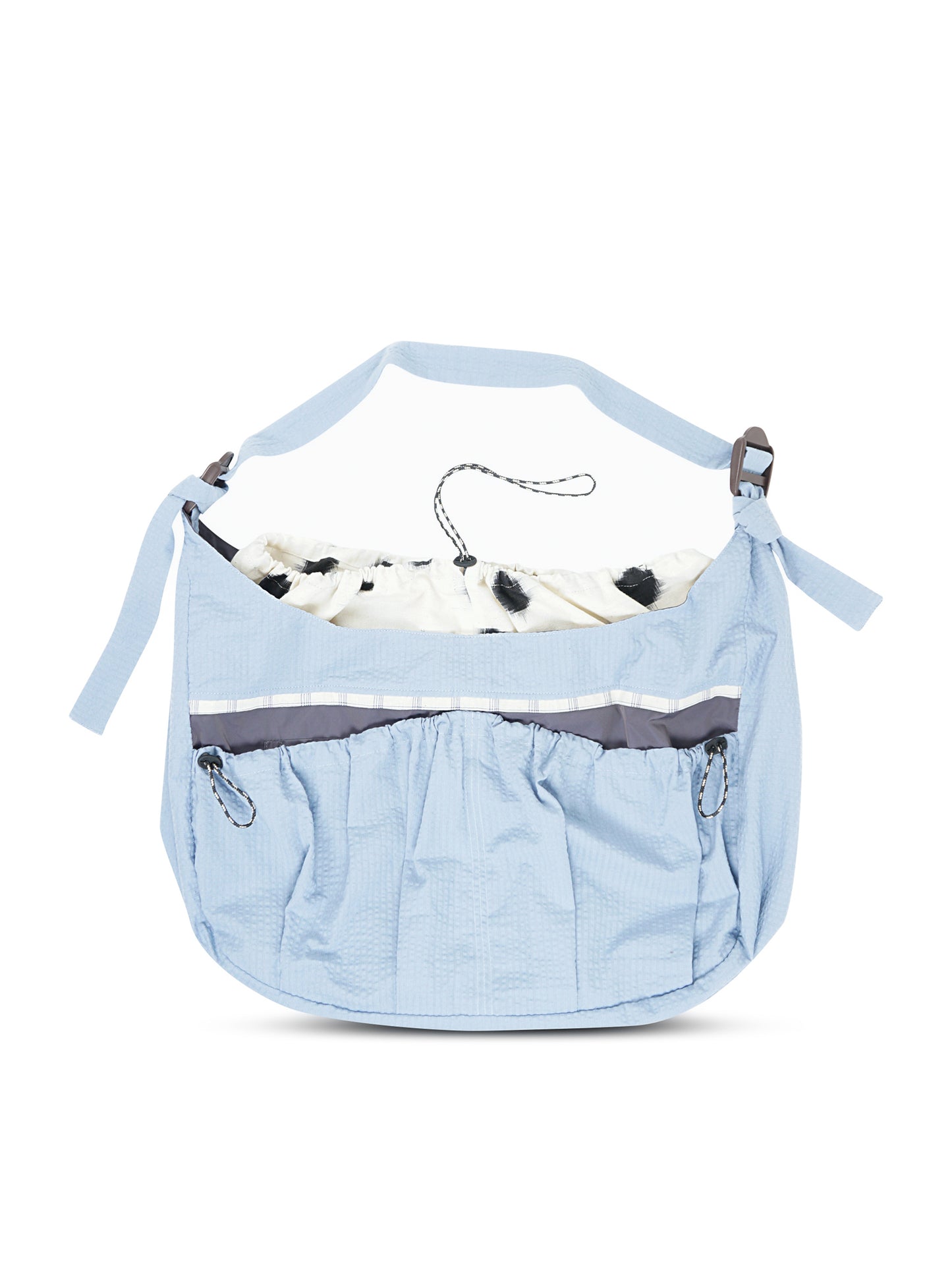 This Uniform Large Sling Bag Sky Blue