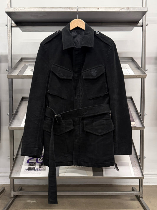 00s Gucci Velvet Field Jacket