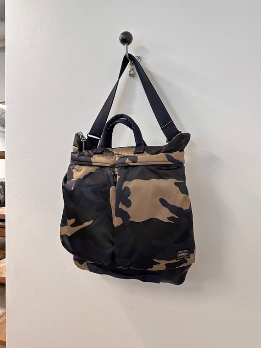 Porter Camo Helmet Bag