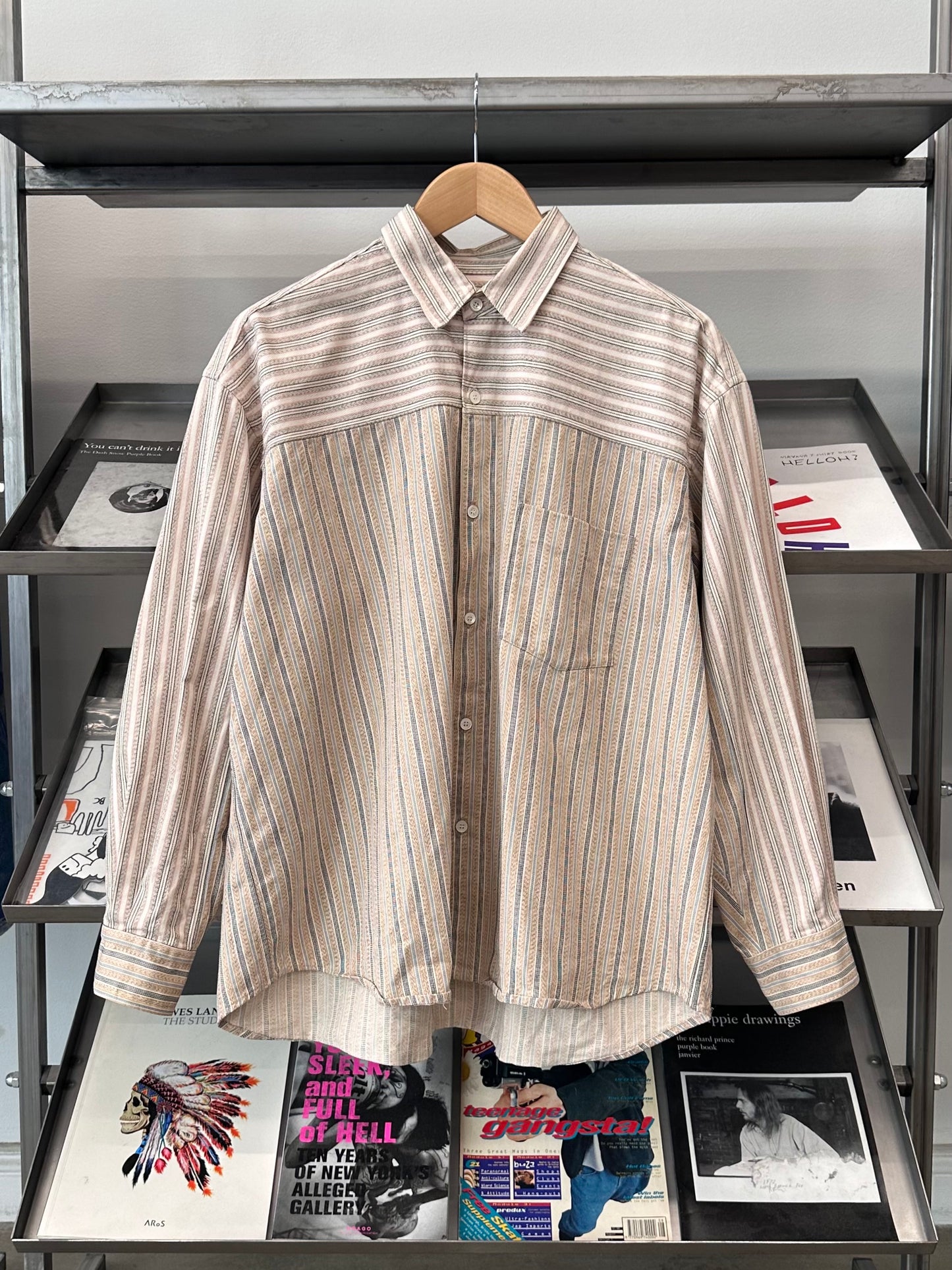 90s Comme Des Garcons Homme Striped Shirt