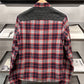 00s Chrome Hearts Quilted Flannel Shirt