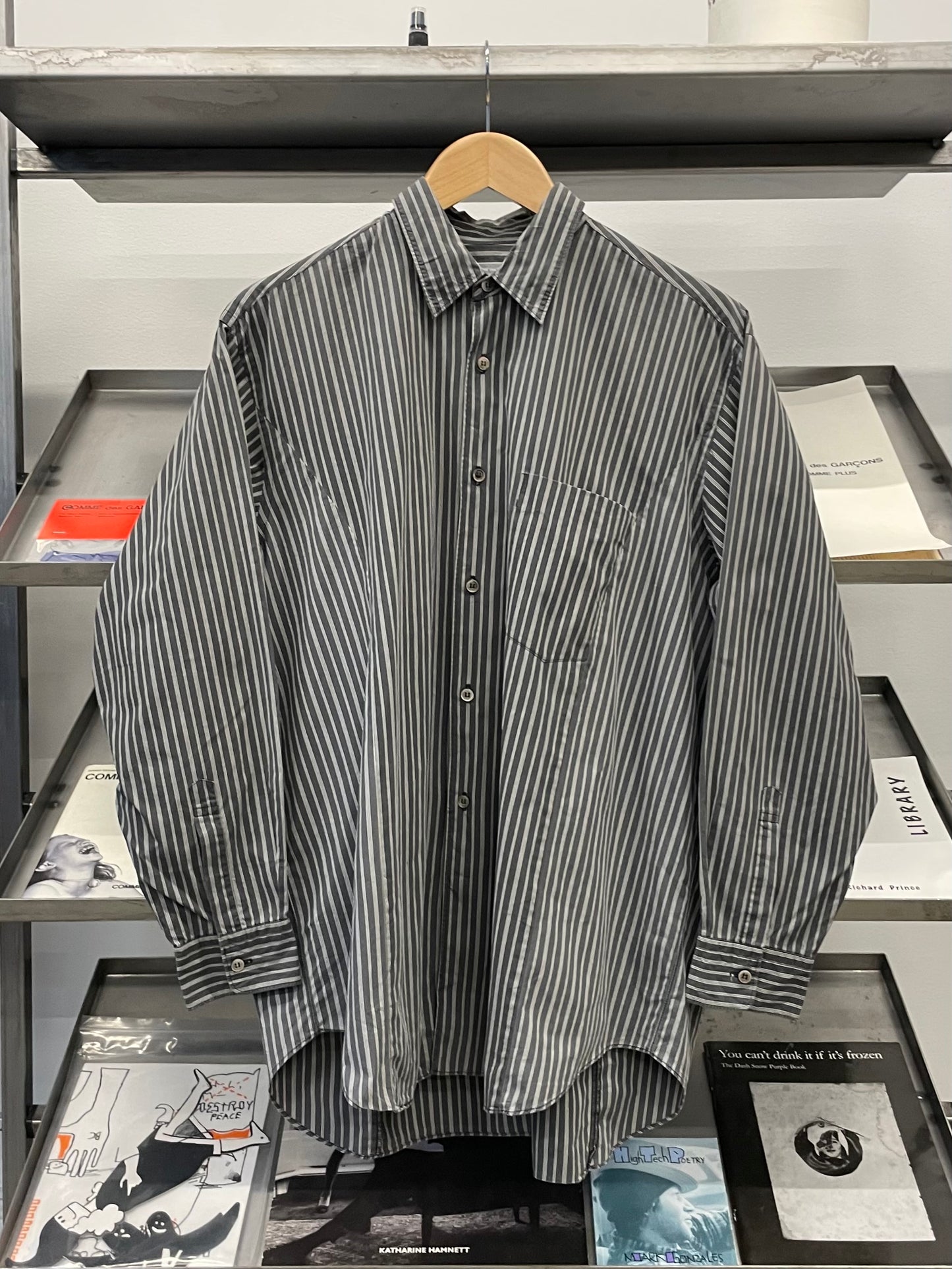 90s Comme Des Garcons Homme Striped Shirt