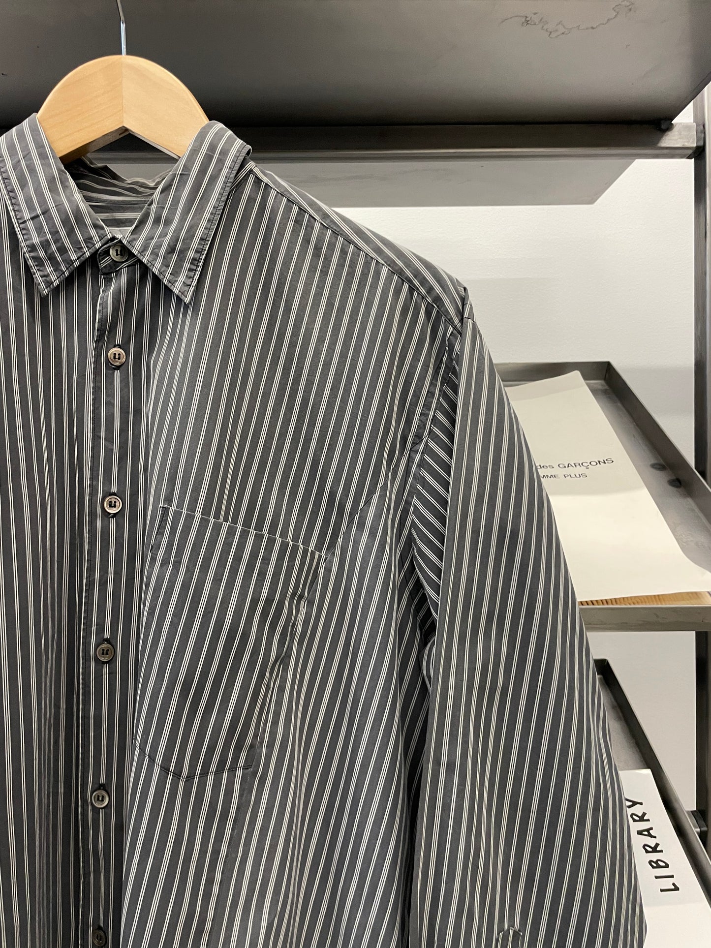 90s Comme Des Garcons Homme Striped Shirt