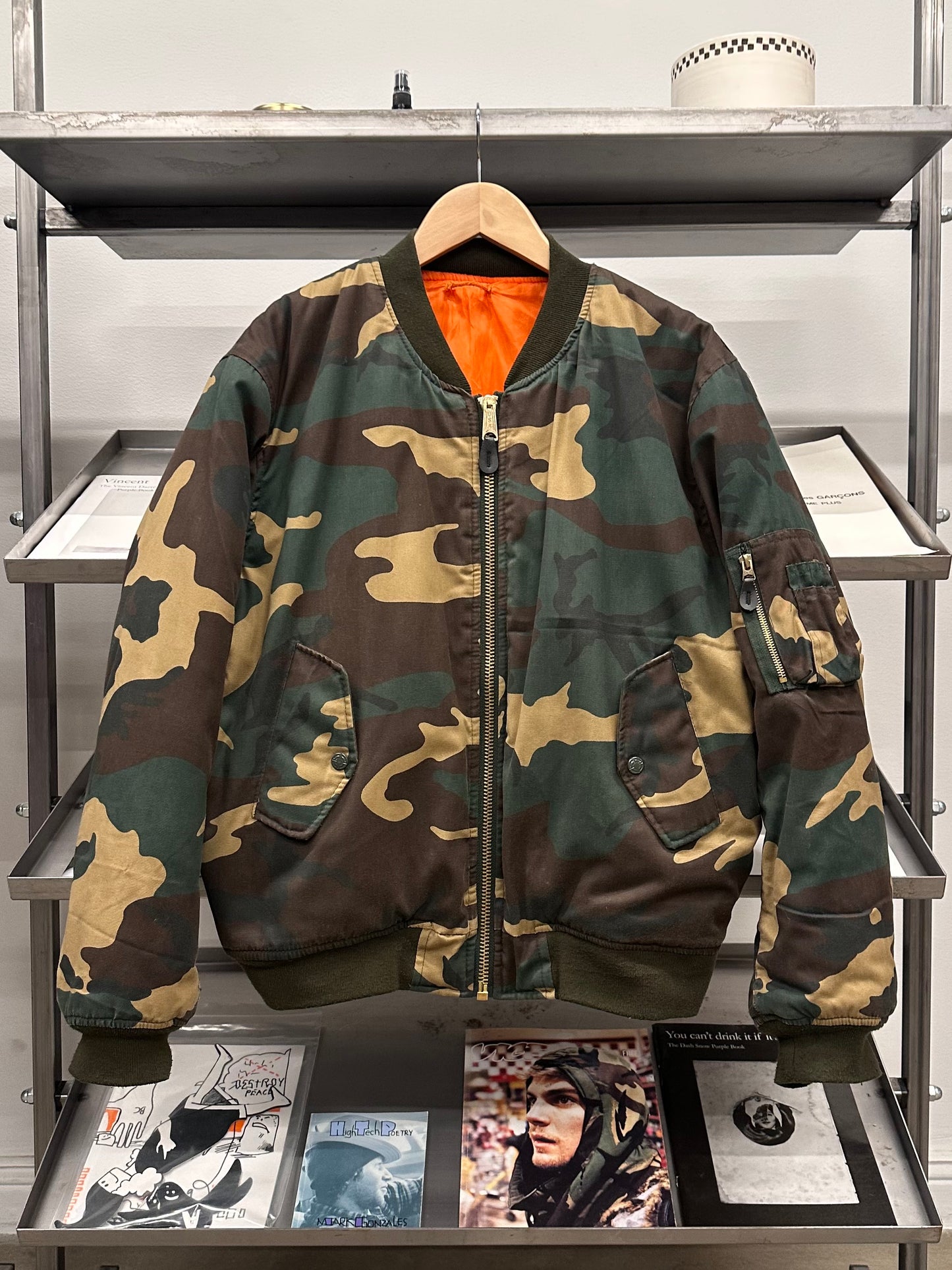 00s Fostex Camo Bomber