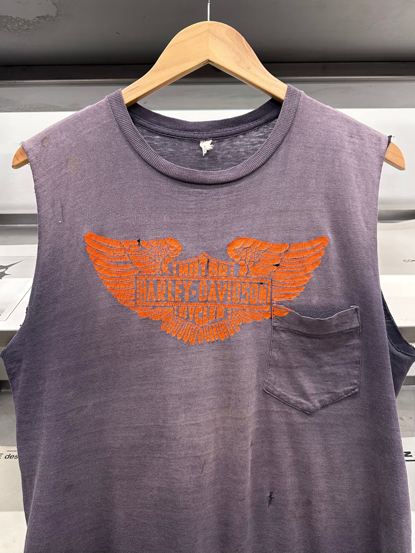 80s Harley-Davidson Sleeveless Tee