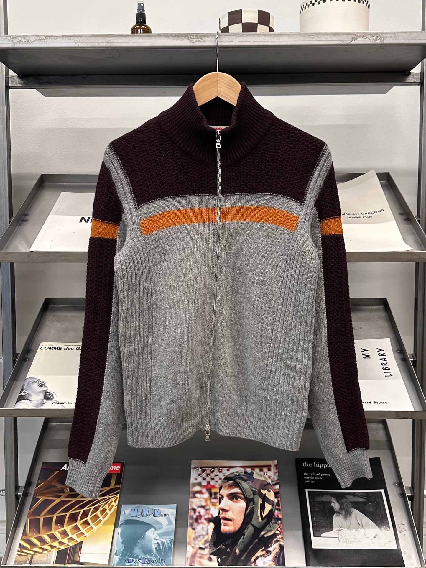 00s Prada Sport Cashmere Drivers Knit