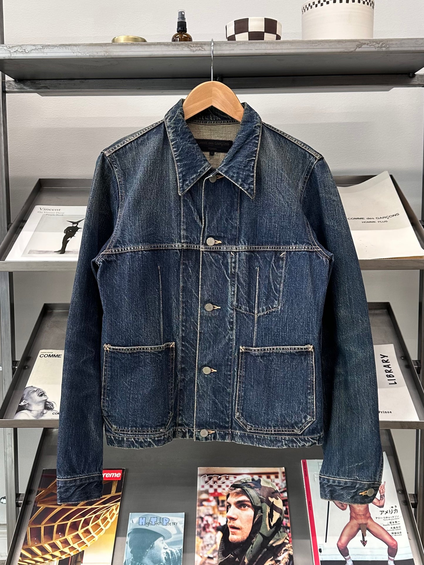 AD2001 Comme Des Garcons Homme Denim Jacket