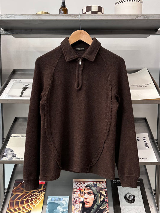 AD2003 Comme Des Garcons Homme Plus 1/4 Zip Knit