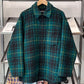 2018 Balenciaga Quilted Flannel Jacket