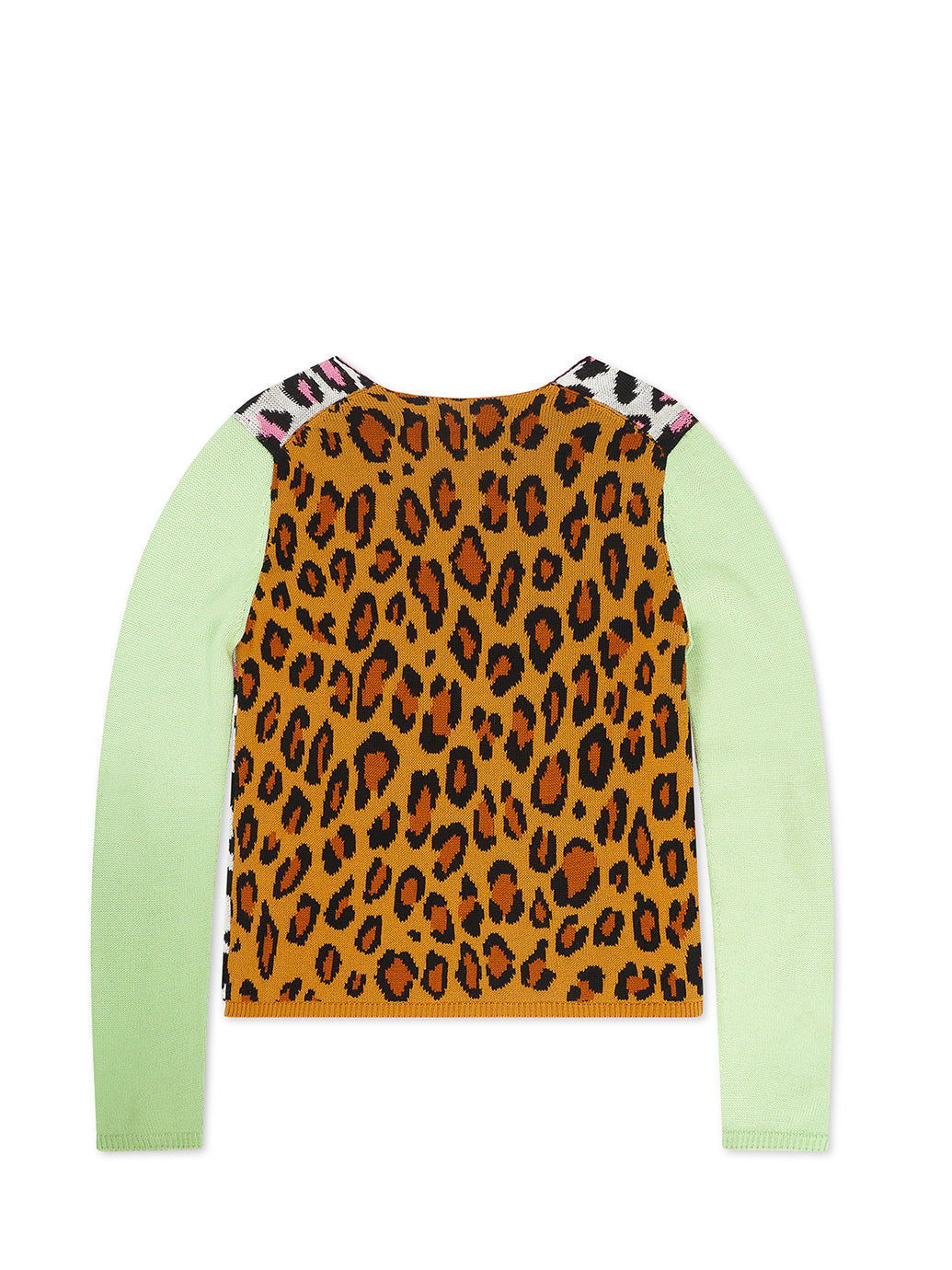 AD2017 Comme des Garçons Homme Plus Multi Leopard Sweater